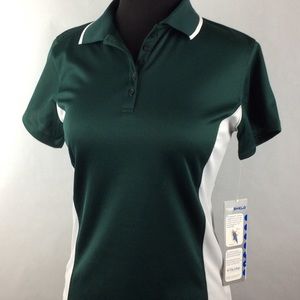 Charles River Sports Women’s XS Green White  NWT
